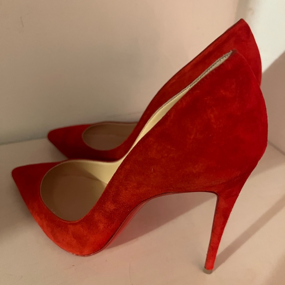 Christian Louboutin - Red Suede - So Kate